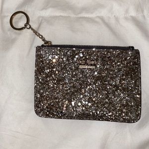 Kate Spade Silver/Grey Glitter Wallet